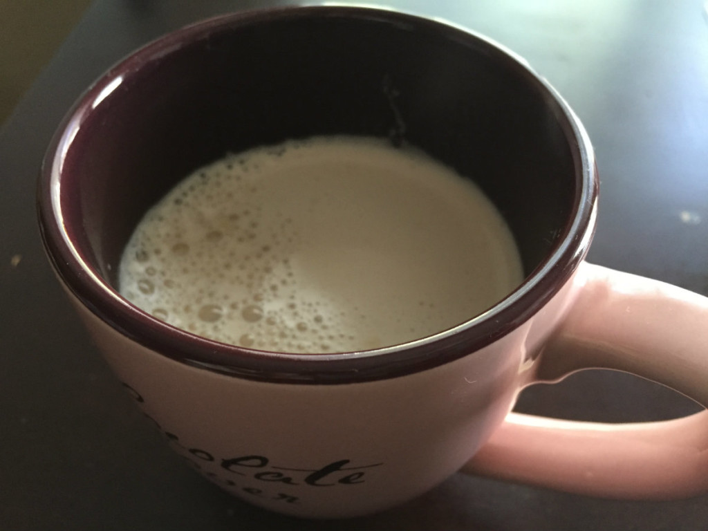 sweetened latte after whole 30